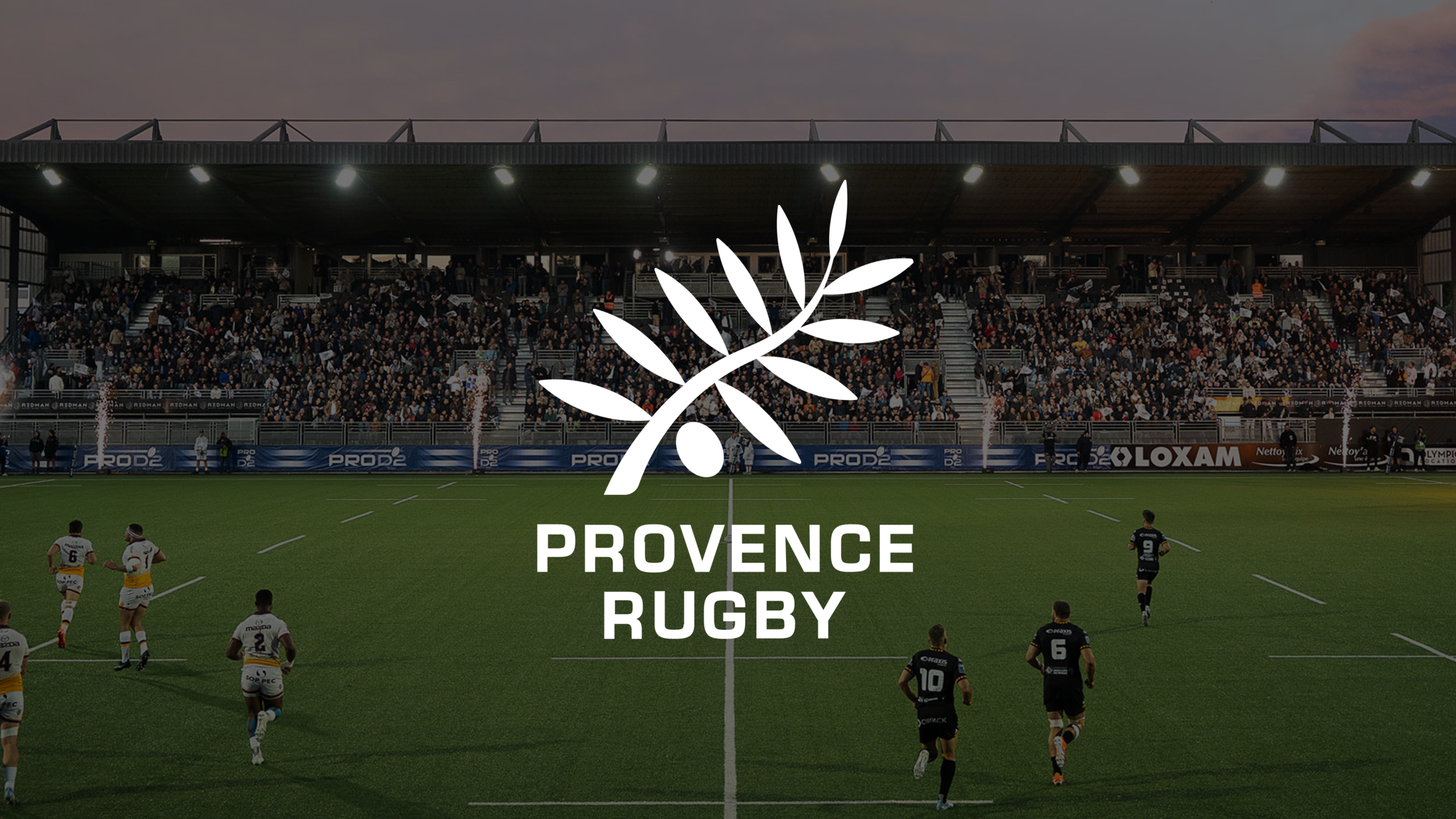Réalisation Provence Rugby en collaboration avec Publicom